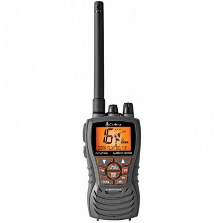 Cobra 350 Waterproof Floating Handheld VHF Radio