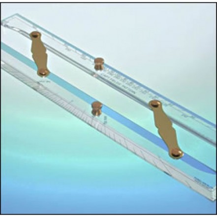 Blundell Harling Parallel Rule 400mm