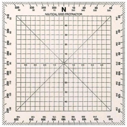 Blundell Harling Portland Protractor 5"