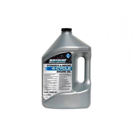 Quicksilver Engine Oil 25w40 4 Litre