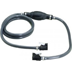 Waveline Yam/Mar/Merc 3/8" x 6' Fuel Line c/w Primer Bulb.