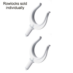 RWO Marine Rowlock 17mm Body White