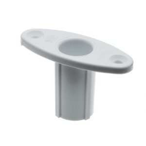 RWO Marine Rowlock 17mm Topmount White