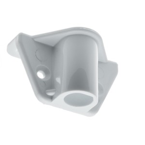 RWO Marine Rowlock 17mm Side Mount White