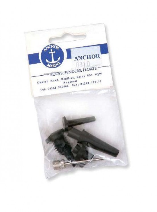 AB Tools Anchor Fender Buoy Inflation Adaptor & Plug Spares