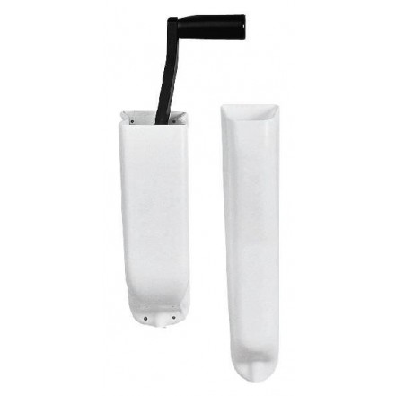 Plastimo Winch handle pocket, flexible white PVC : 275 mm