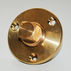 Brass Drain Bung Complete