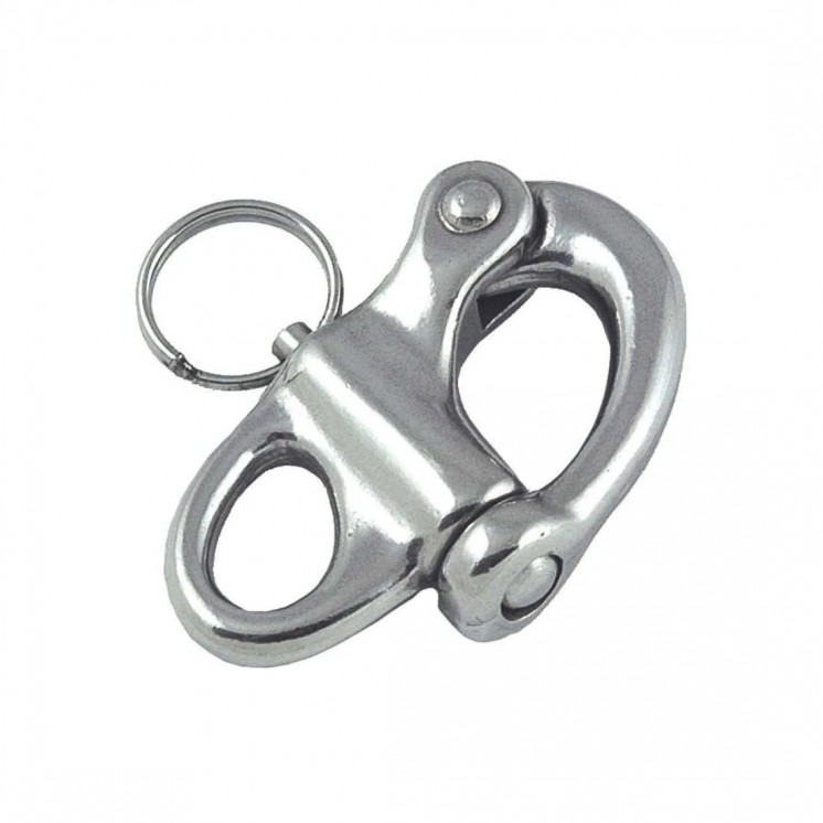 Spring Fixed Eye Waveline Snap Shackle Fixed Eye 52mm