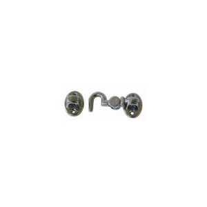 Aquafax Cabin Hooks Chromed Brass 75mm