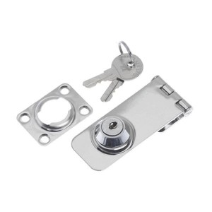 Talamex Hasp & Staple Lockable Stainless Steel