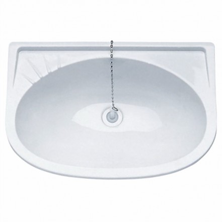 Plastimo Plastic Sink/Washbasin White