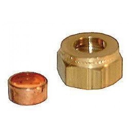 Holt Marine Coupling Nut 1/4'