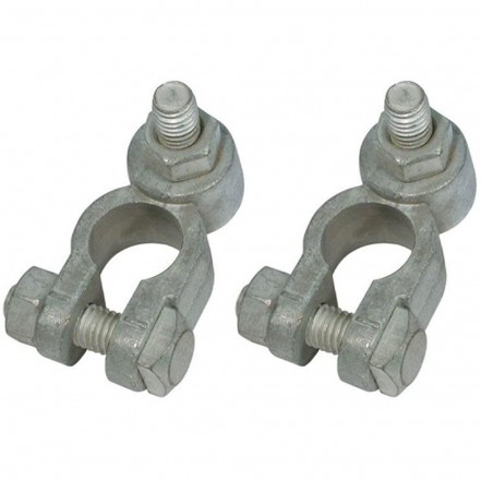 Aquafax Battery Terminals with 8mm Stud Post - Pair