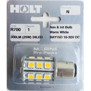 Holt Marine Bulb LED Nav BAY15D White