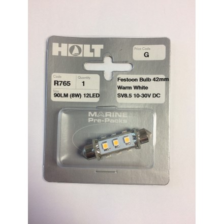 Holt Marine Bulb 12-LED Festoon 42mm Warm White