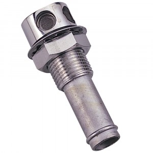 C Quip S/S Tank Vent Straight For 13mm Hose