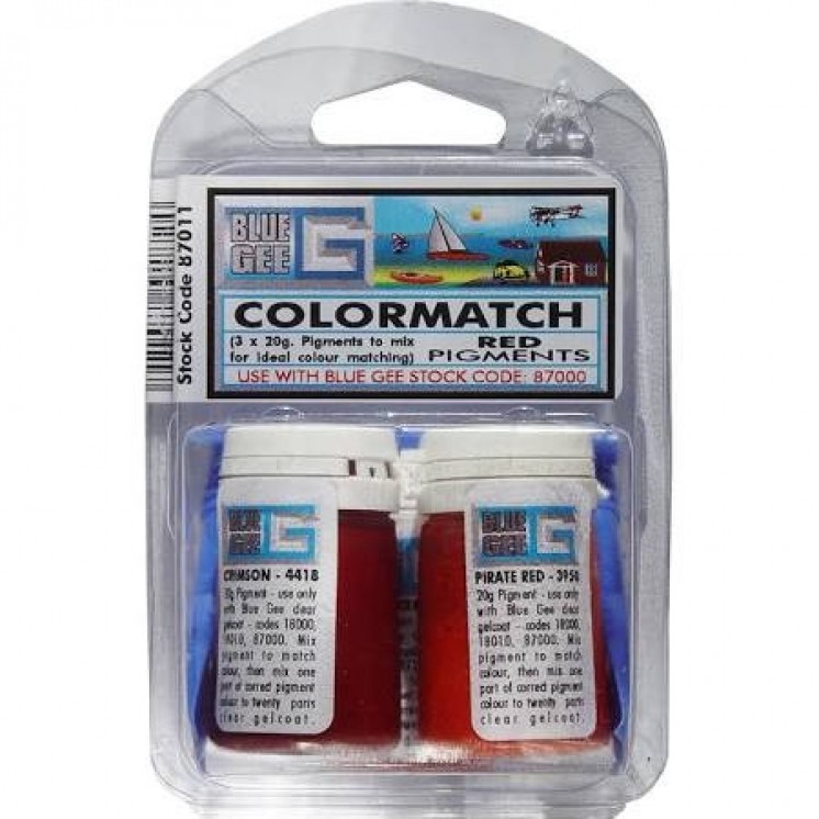 Blue Gee Colour Match Tinting Kit (3 x 20 Gram)
