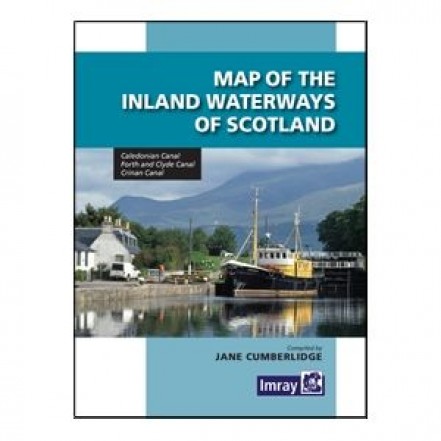 Imray Inland Waterways Of Scotland - Map