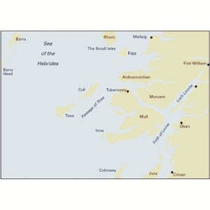 Imray C65 Chart Crinan to Mallaig & Barra