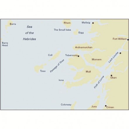 Imray C65 Chart Crinan to Mallaig & Barra