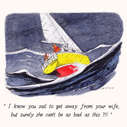 Nauticalia Greeting Card 'I know you sail...'