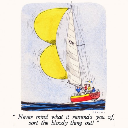 Nauticalia Greeting Card 'Never mind what it reminds you of...'