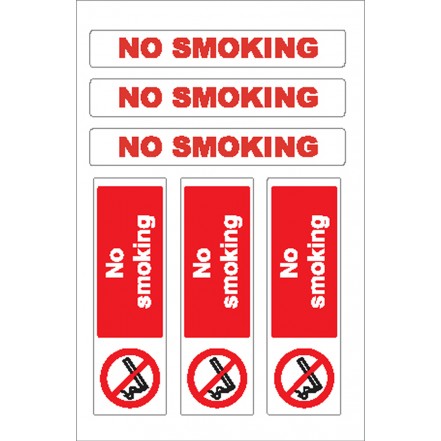 Nauticalia Sticker No Smoking