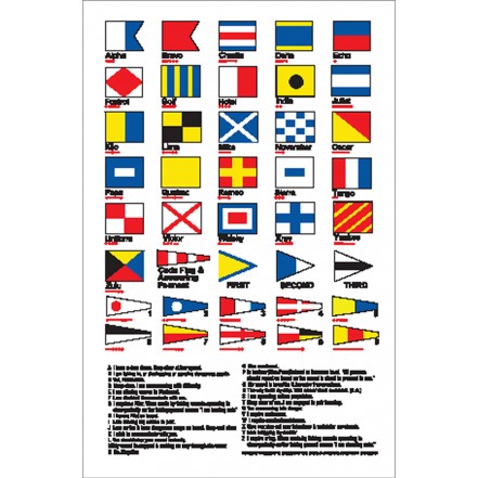 Nauticalia Sticker Flag
