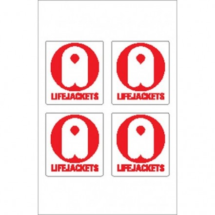 Nauticalia Sticker Lifejacket 4 Pictures