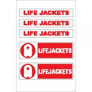 Nauticalia Sticker Lifejackets