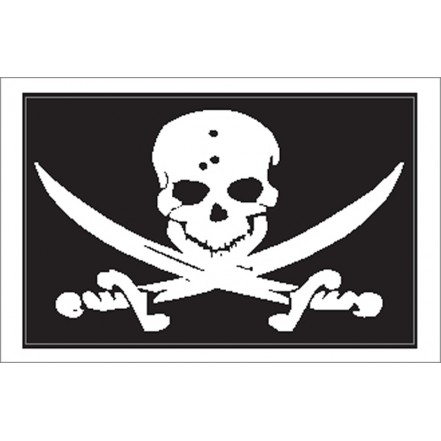 Nauticalia Sticker Skull & Crossbones