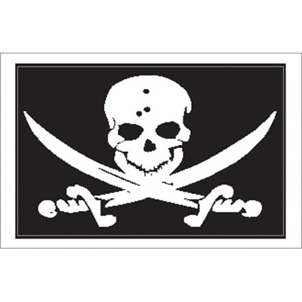 Nauticalia Sticker Skull & Crossbones