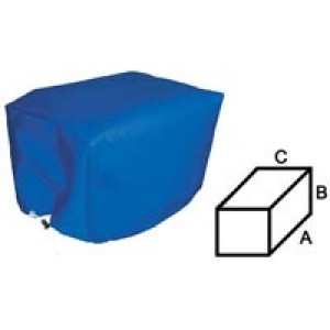 Solent Leisure Outboard Motor Cover Blue 45 x 25 x 30cm