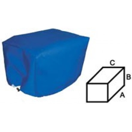 Solent Leisure Outboard Motor Cover Blue 45 x 25 x 30cm