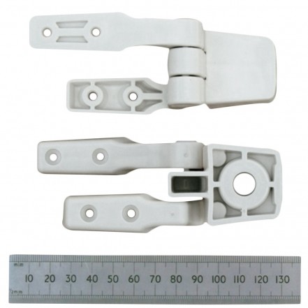 Jabsco Compact Toilet Hinge Set