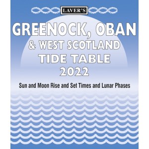 Tide Tables Greenock, Oban & West Scotland