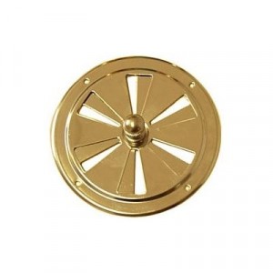 Bainbridge Marine Butterfly Vent 125mm Brass