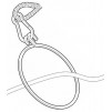 Meridian Zero Anchor Retrieval Ring Stainless Steel