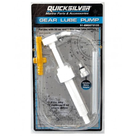 Quicksilver Gear Oil Pump For Quart & Litre Bottles