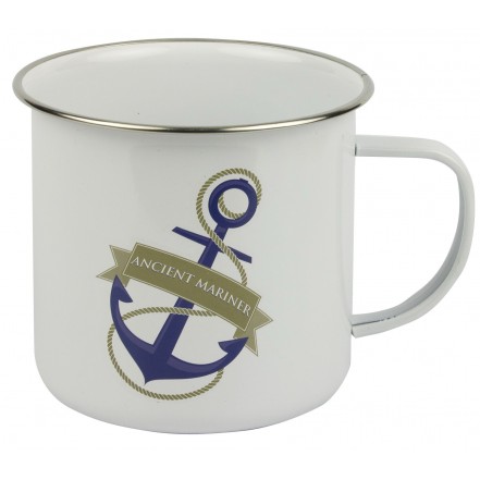 Traditional Tin Mug - Ancient Mariner