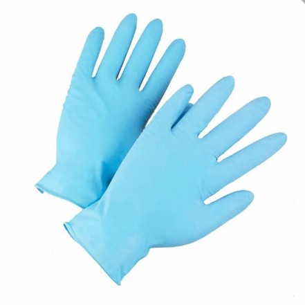 Nitrile Protective Gloves Pack of 50 Pairs.