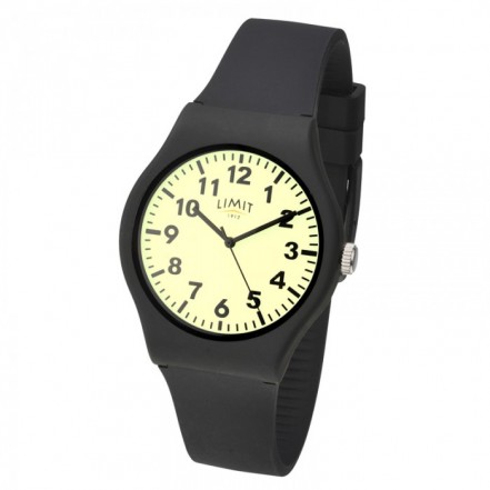 Limit Glow Dial Watch Black