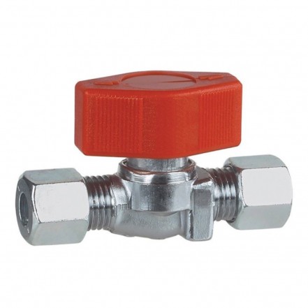 Gas Isolation Valve 8mm Compression
