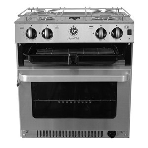 Aquafax Aquachef V4520 2 Burner Grill and Oven Cooker