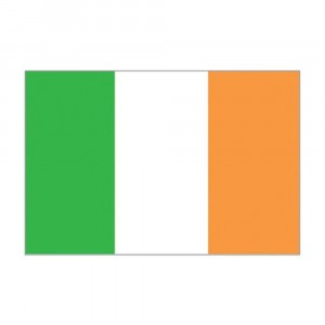 Flag Courtesy Ireland 30x40cm
