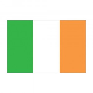 Flag Courtesy Ireland 30x40cm