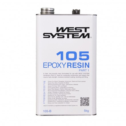 West 105 5kg Resin
