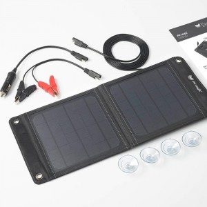 Fold Up Solar Battery Maintainer 8 watt