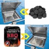 Asado Rail Mounted Stainless Steel Barbeque