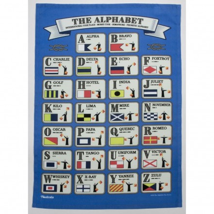 Galley Cloth The Alphabet